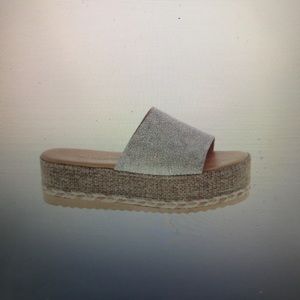 Chunky espadrille shoes for summer